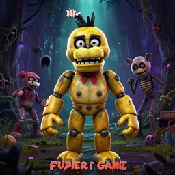 new fnaf game super scary poster beautiful