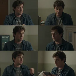 Scenes of a man's life with bad fortune