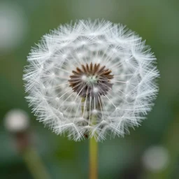 dandelion, beautiful colors, artstation hq, in style of simon c page