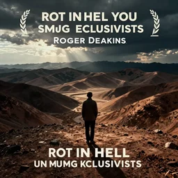 rot in hell you smug exclusivists, cinematography by roger deakins