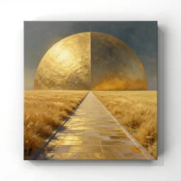 futuristic path photprealism ultradetailed digital art,, golden ratio, art canvas, award winning, masterpiece trending on artstation 8 k 1 5 0 mpx