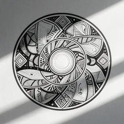zentangle by keith haring