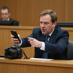 Alex Jones desperately reaching for his out of reach phone in the courtroom, EOS 5DS R, ISO100, f/8, 1/125, 84mm, RAW Dual Pixel, Dolby Vision