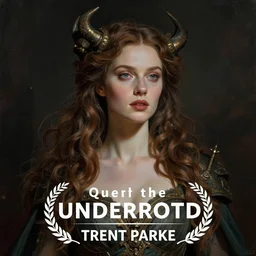 Portrait of the Queen of the Underworld by Trent Parke, dynamic, clean, detailed