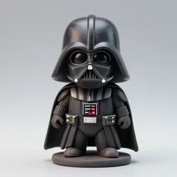 cute Darth Vader made of FIMO, by Picasso