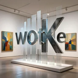 wordle octane render ultra photorealistic hyper detailed, trending on cgsociety, in a contemporary art gallery, 4 k, award - winning, very extremely beautiful, gorgeous