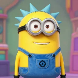 A psychedelic portrait of rick and morty minion, digital art by Eugene de Blaas and Ross Tran, vibrant color scheme, highly detailed, in the style of romanticism, cinematic, artstation, Greg rutkowski