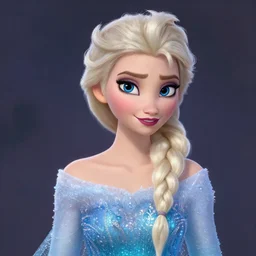 mila kunis with blonde hair as Elsa from Frozen western DD fantasy intricate elegant highly detailed digital painting artstation conce