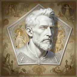 anthropomorphic pentagon head in white darkchief ryan reynolds hydrargent, intricate, elegant, highly detailed rpg dungeon map, wide angle, digital painting, artstation, concept art, sharp focus, illustration, art by artgerm, bob eggleton, stephen hickman, richard corben, wayne barlowe, greg rutkowski, alphonse mucha, 8 k