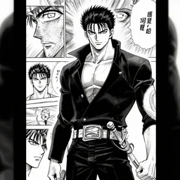 Berserk manga panel by Kentaro Miura