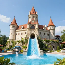 dracula castle transylvania waterpark