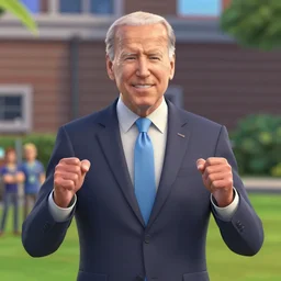 joe biden as a sim in the sims 4