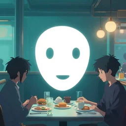face icon stylized minimalist breakfast at tiffany's, loftis, cory behance hd by jesper ejsing, by rhads, makoto shinkai and lois van baarle, ilya kuvshinov, rossdraws global illumination
