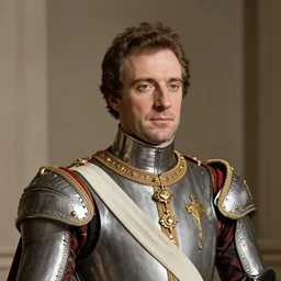portrait of a royal guard of the spanish royal family in the 1 7 0 0 s. high quality. high fidelity.