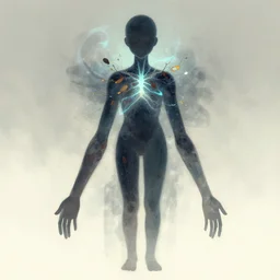 soul leaving the human body, trending on art station