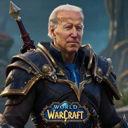 a screenshot of joe biden in world of warcraft