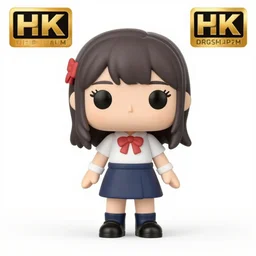 full body 3d render of japanese idol singer Akira Nakamori as a funko pop, studio lighting, white background, blender, trending on artstation, 8k, highly detailed