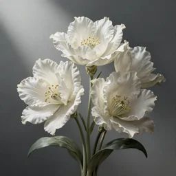 flowers, artwork by dan mumford, tomokazu matsuyama, takato yamamoto, medium shot