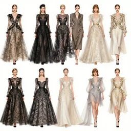 fashion, high fashion, haute couture, dior, game, characters reference sheet, high quality, ultra detailed