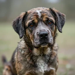a photo of a zombie dog, hyperrealistic