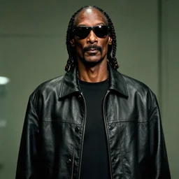 still image of snoop dogg as agent smith from the matrix, photo