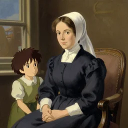 florence nightingale photographed by millbourn in c. 1 8 9 0. wellcome collection, london ( cc by 4. 0 ) painted by greg rutkowski makoto shinkai takashi takeuchi studio ghibli, pinterest