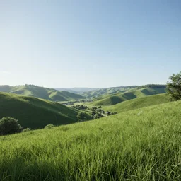 a beautiful landscape, octane render, nvidia raytracing demo, masterpiece