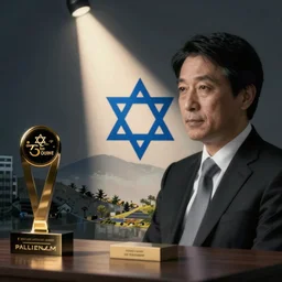 the israeli politics as a japanese managa