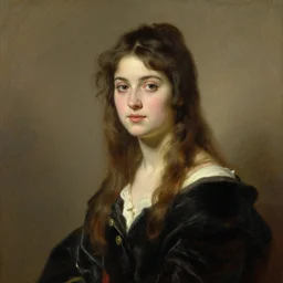 pretty girl by william - adolphe bouguereau