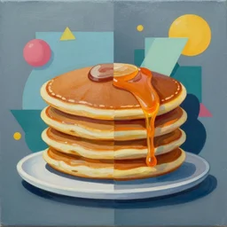 Pancakes profile picture by Sachin Teng, asymmetrical, Organic Painting , Matte Painting,  geometric shapes, hard edges, graffiti, street art:2 by Sachin Teng:4