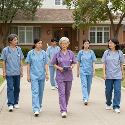 a mosh pit at a nursing home