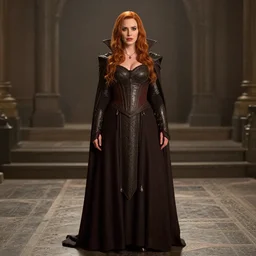 full body photograph of christina hendricks as a vampire warrior, extremely detailed. dslr. 8 5 mm.