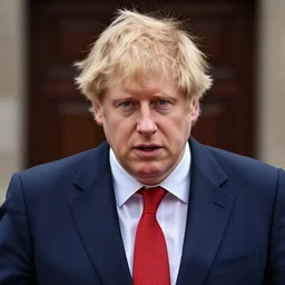 muscular chad gigachad boris johnson with thick blonde hair, boris johnson as a chad with thick blonde hair, and wearing a union jack suit, realistic, hyperrealistic, 8 k resolution, highly detailed, very detailed, hd quality, intricate details, trending on artstation