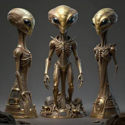 artifacts of an ancient alien civilization, realistic, 8 k, extremely detailed, cgi, trending on artstation, hyper - realistic render, by greg rutkowski