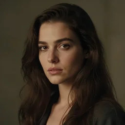 portrait of a epically beautiful woman by national geographic, cinematic, 8 0 mm,