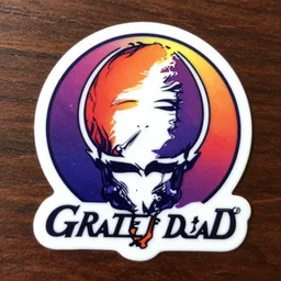 grateful dead sticker