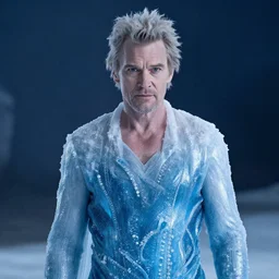 william dafoe in a frozen costume