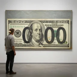 an ugly cheap boring painting auctioned worth $ 1 million usd