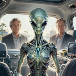 alien the eight passenger, torso portrait, intricate, elegant, volumetric lighting, scenery, digital painting, highly detailed, artstation, sharp focus, illustration, concept art, luis rollo, ruan jia, steve mccurry, john berkey