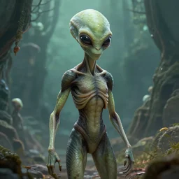 hyper realistic aliens