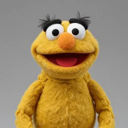 steve carrell as a muppet. highly detailed felt. hyper real photo. 4 k.