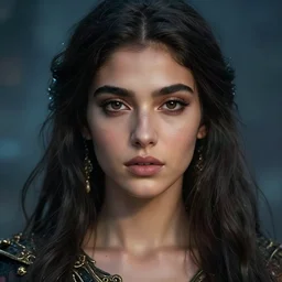 portrait of samira as a beautiful goddess, epic fantasy art, detailed face, goddess, mystical, mystic atmosphere, trending on artstation, deviantart, digital art, high detail, high definiton, ultra realistic, high quality, hyper realistic, 4 k uhd