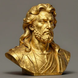 golden artdeco bust of viktor orban as the god of money, highly detailed, digital painting, artstation, concept art, illustration, art by artgerm and greg rutkowski