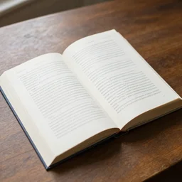 the book is on the table