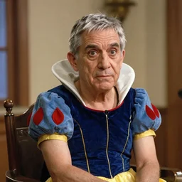 a photo of Anthony Fauci looking like dopey from Snow White and the seven dwarves