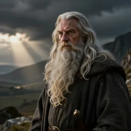 Gandalf with a spaghetti beard