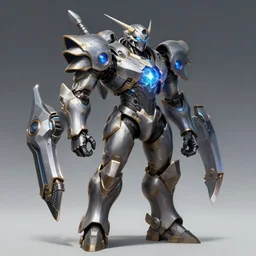 mystic power armor, crystal core, magitech, concept art, fantasy art