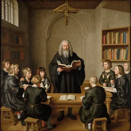 hieronymus bosch's interpretation of school.