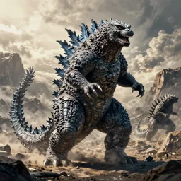 “ Godzilla drawn by Jack Kirby”