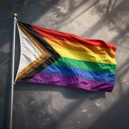 clear svg of the gamer pride flag